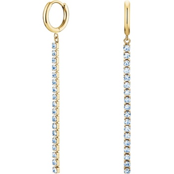 Rosefield Dámske pozlátené náušnice JETBG-J918