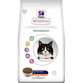 Hill 'VetEssentials Feline Mature Adult NeuteredCat Chicken 1,5 kg