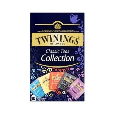 Twinings Classic kolekcia čiernych čajov 20 x 2 g