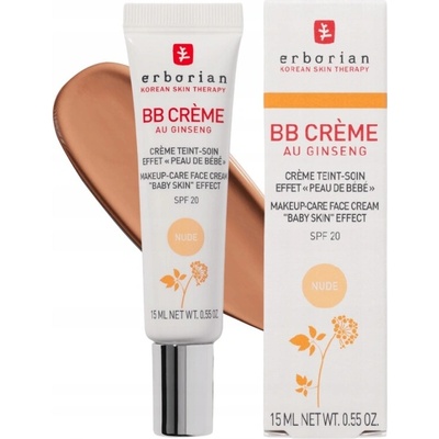 Erborian BB Crème Au Ginseng 15 ml Nude BB krém 15 ml