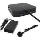 i-Tec USB-C Dual Display Docking Station with Power Delivery 65W + i-Tec Universal Charger 77 W C31DUALDPDOCKPD65W
