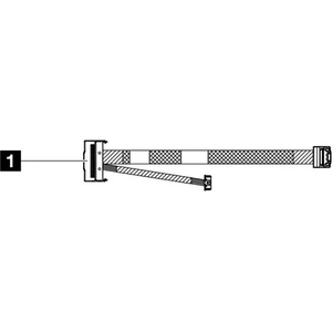 Lenovo Кабел, Lenovo ThinkSystem SR630 V3 M. 2 RAID B540i-2i SATA/NVMe Cable Kit (4X97A93832)