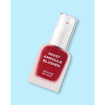 House of HUR Lícenka na tvár Moist Ampoule Blusher No,09 Ruby Red 20 ml