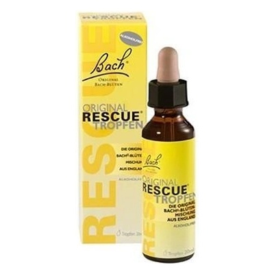 Original Dr. Bach Rescue Remedy krizové kapky Objem: 20 ml