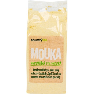 Country Life Mouka kukuřičná polohrubá Bio 400g