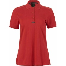 Musto W Essentials Pique Polo Tričko True Red