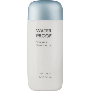 Missha All-Around Safe Block Waterproof Sun Milk SPF50+ PA++++ - Водоустойчиво Слънцезащитно Мляко 70ml