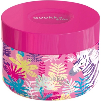 QUOKKA Whim, Nerezová termonádoba na jídlo ZEBRAS, 360ml, 40099