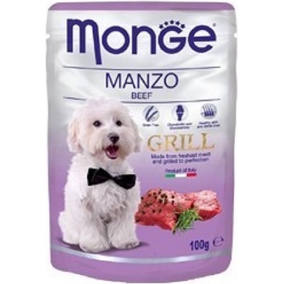 Monge Grill Dog hovězí 100 g