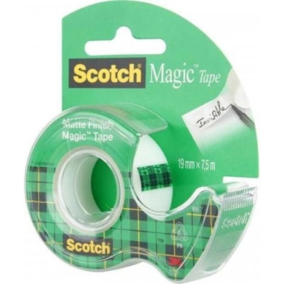 SCOTCH Lepiaca páska, s dispenzorom, 19 mm x 7,5 m