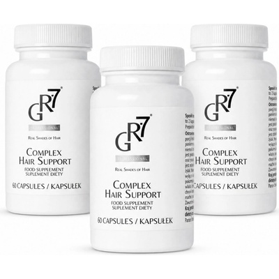 GR-7 Complex Hair Support vitamíny na vlasy 3 balenia