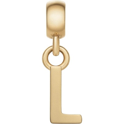 Daniel Wellington Pozlacený přívěsek písmeno "L" Charms DW00400495