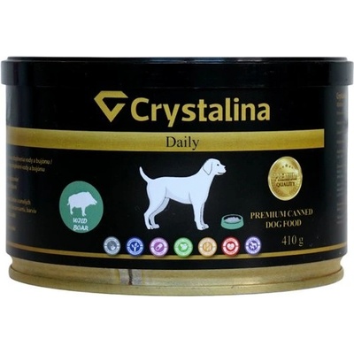 Daily Konzerva Crystalina diviačie so zeleninou 0,41 kg