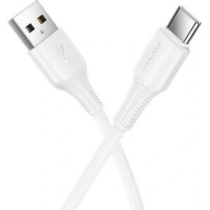 hoco. X120 кабел за данни USB - Type-C, 100 см, БЯЛ (X120_W)