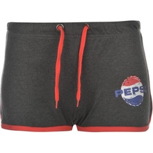 Pepsi Interlock Shorts Ladies Charcoal Marl