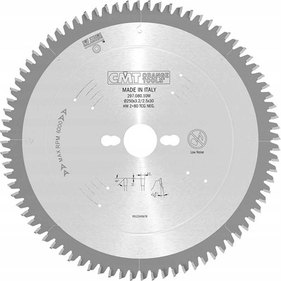 Kotouč na hliník CMT 297.080.10M 250x30 mm