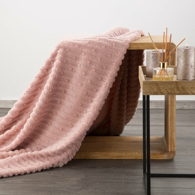 Takoy DESIGN 91 deka LISA s embosovaným vzorom pruhov-HF-452796 130x170