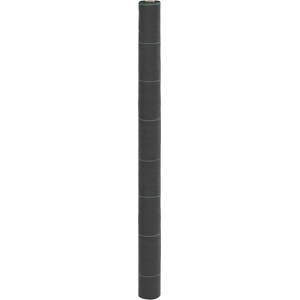 vidaXL Мембрана против плевели, черна, 1, 5x50 м, PP (4005223)