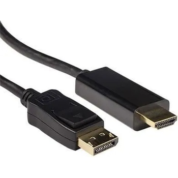 ACT Кабел ACT AK3992, DisplayPort мъжко - HDMI-A мъжко, 5 м, Черен, Булк (EWENT-ACT-CAB-AK3992)
