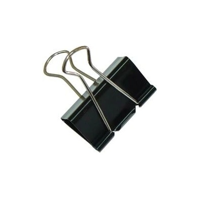 Klipy na dokumenty Office Products 25mm čierne