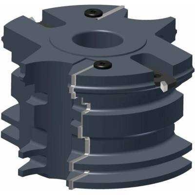 Sada fréz na obložkové zárubně s VBD 140x75,5x30 2z, 49104, pro těsnění 12mm
