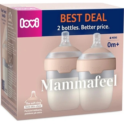 Lovi Súprava fliaš Mammafeel 150 ml 2 ks