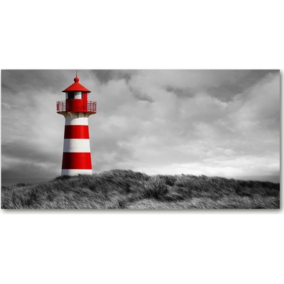 Foto-obraz fotografie na skle maják 100x50 cm