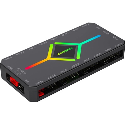 GameMax V4.0 ARGB+PWM HUB BK 1308-1300R0065 – Zbozi.Blesk.cz