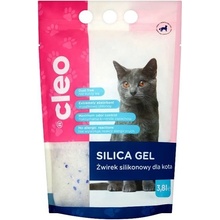 Cleo Podstielka pre mačky zo silikagélu 3,8 l