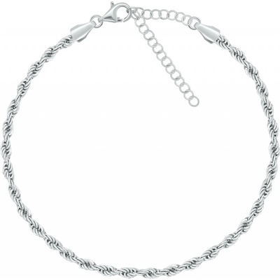 Brilio Silver Módní stříbrný řetízek na nohu ANK114W