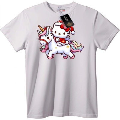 NOONEBRAND Тениска Hello Kitty еднорог - XS, Black