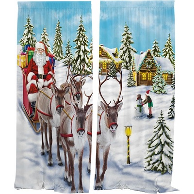 IMPAR Závěsy Santa a sobi,140 × 250 cm