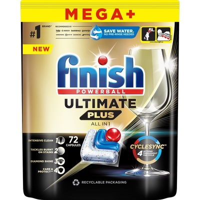 Finish Ultimate Plus All in 1 kapsle 72 ks – Zboží Dáma