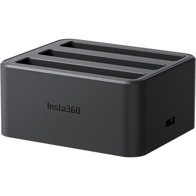 Insta360 Зарядна станция Insta360 - Fast Charge Hub, X4, 3 гнезда (CINSBBMJ)
