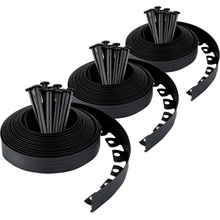 Unigardia Smart Neviditelný obrubník 5 cm x 30 m s 90 kolíky černá 1 ks