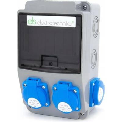 Rozvaděč ELS Elektrotechnika 4 zásuvky 230V 63A IP44