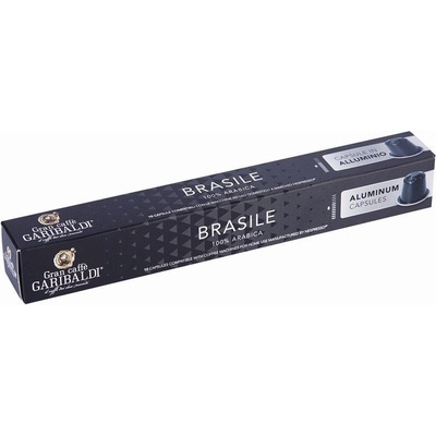 Gran Caffe GARIBALDI Кафе капсула Garibaldi Alluminium Brasile 10 бр. , съвместими с Nespresso (100409)