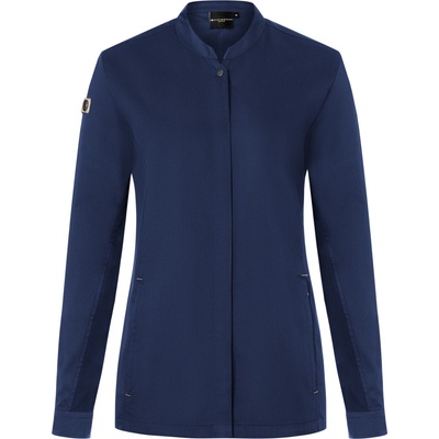 Karlowsky Dámska gastro košeľa KY134 Steel Blue ca. Pantone 2380C