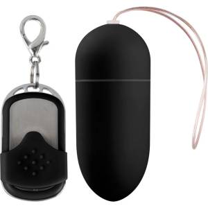 Shots Toys Toys 10 Speed Remote Vibrating Egg Big Black