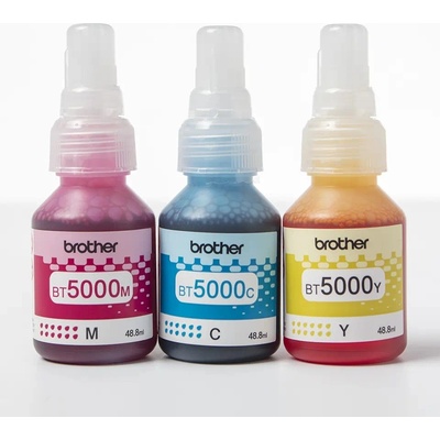 Консуматив за принтер Brother Value Pack BT5000C, BT5000M, BT5000Y Ink Bottle for T420, T426, T520, (BT5000CLVAL)