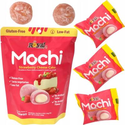Royal Family Food Mochi Strawberry Cheese Cake 120 g