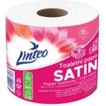 Linteo Тоалетна хартия Linteo - бяла, 3-слойна, единична ролка, 48 м