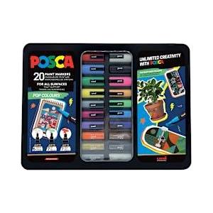 uni Маркер Posca Box Pop Set 20 части