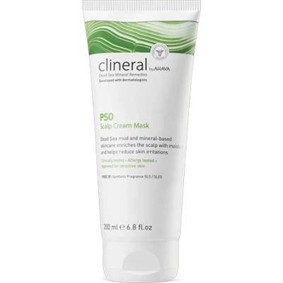 AHAVA Clineral PSO Scalp Cream Mask маска за чувствителна кожа на скалпа за жени 200 мл