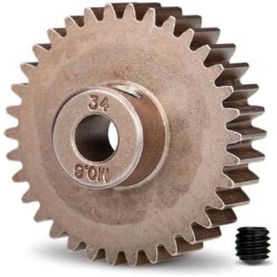 Traxxas Gear, 34-T pinion (32p) (steel)/ set screw TRX5639 (TRX5639)