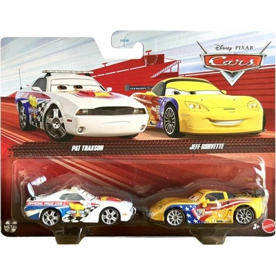 Disney Cars Pat Traxson a Jeff Corvette