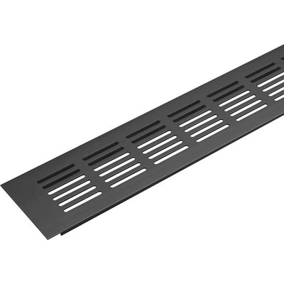 ATM větrací mřížka 480x80 mm Černá