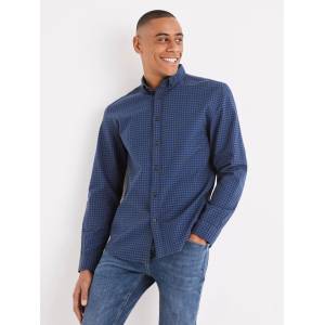 Celio Синя мъжка карирана риза Celio Celio | Sin | МЪЖЕ | S