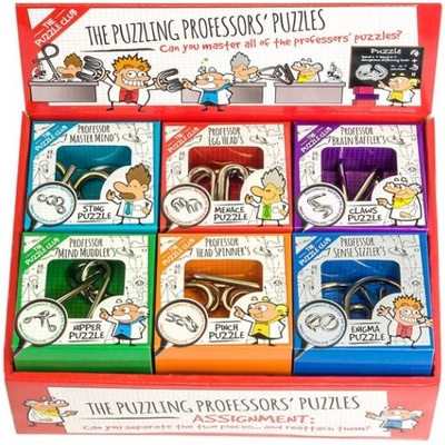 Professor Puzzle Логически пъзел Professor Puzzle - The Puzzle Club, асортимент (PC1438)