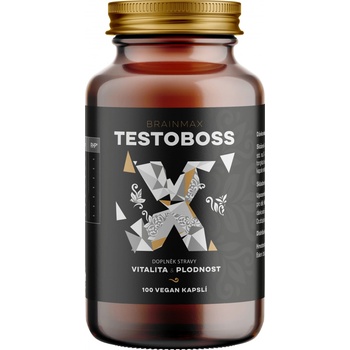 BrainMax Testoboss 100 vegan kapslí